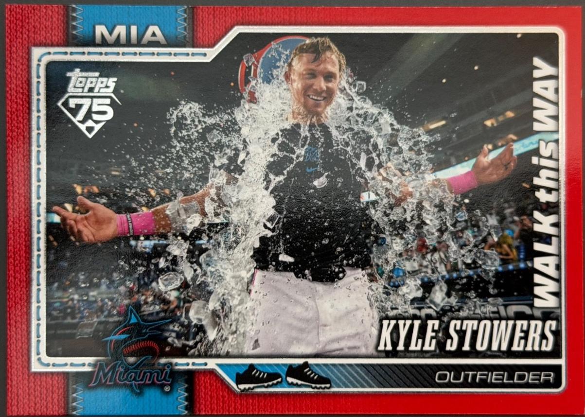 Kyle Stowers [Red Sandglitter] #293
