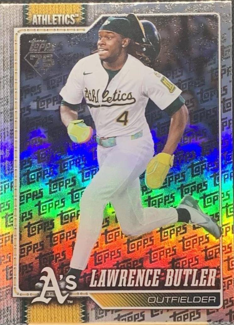 Lawrence Butler [Topps Border] #324