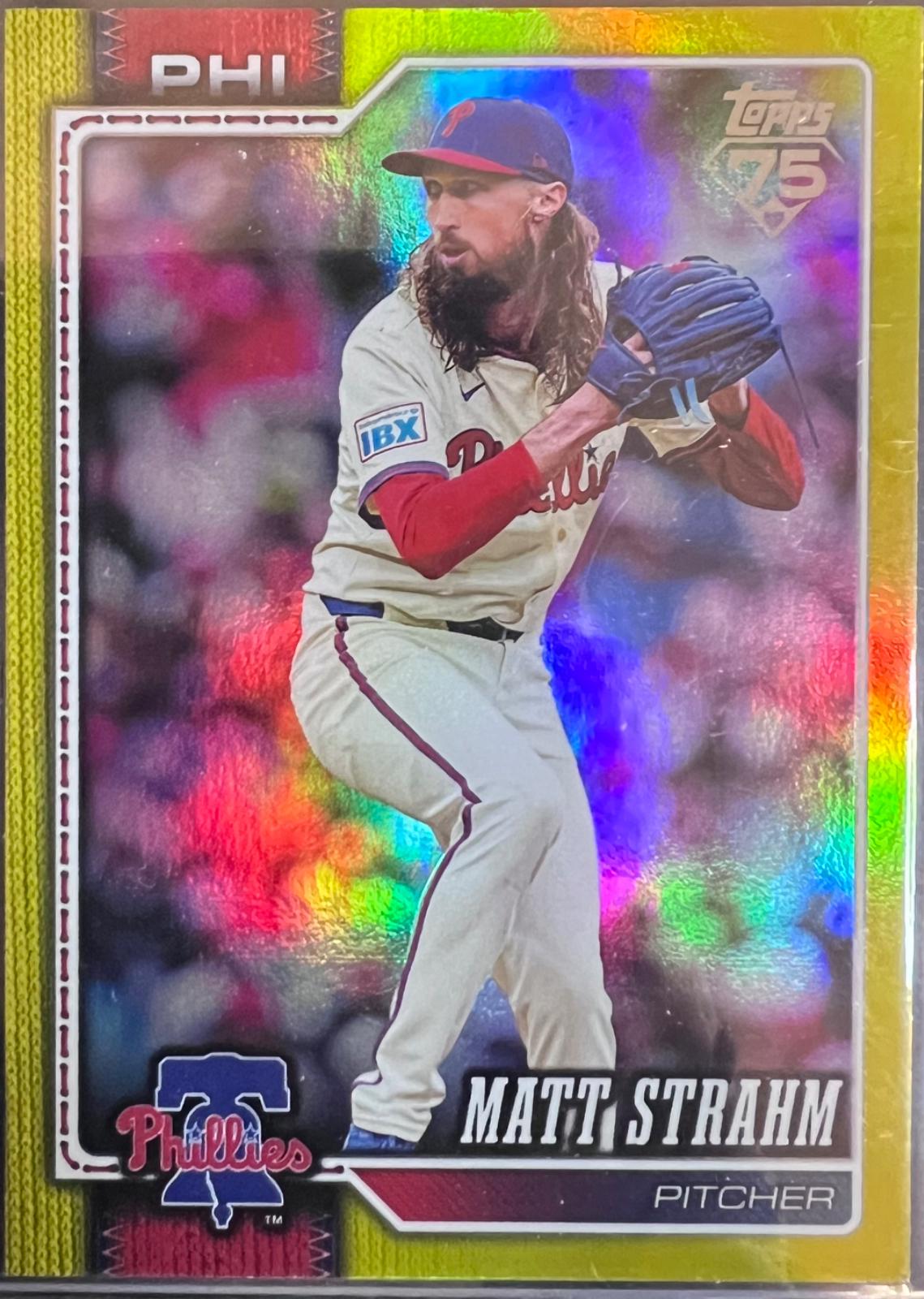 Matt Strahm [Yellow Holo] #298