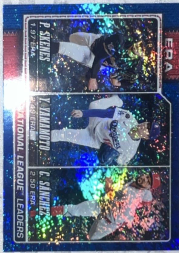 National League Leaders ERA [Blue Rainbow] #203