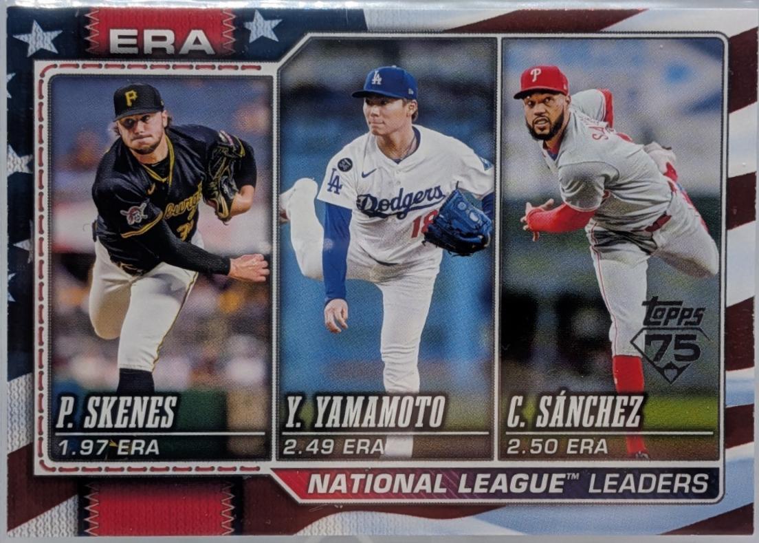 National League Leaders ERA [Independence Day] #203