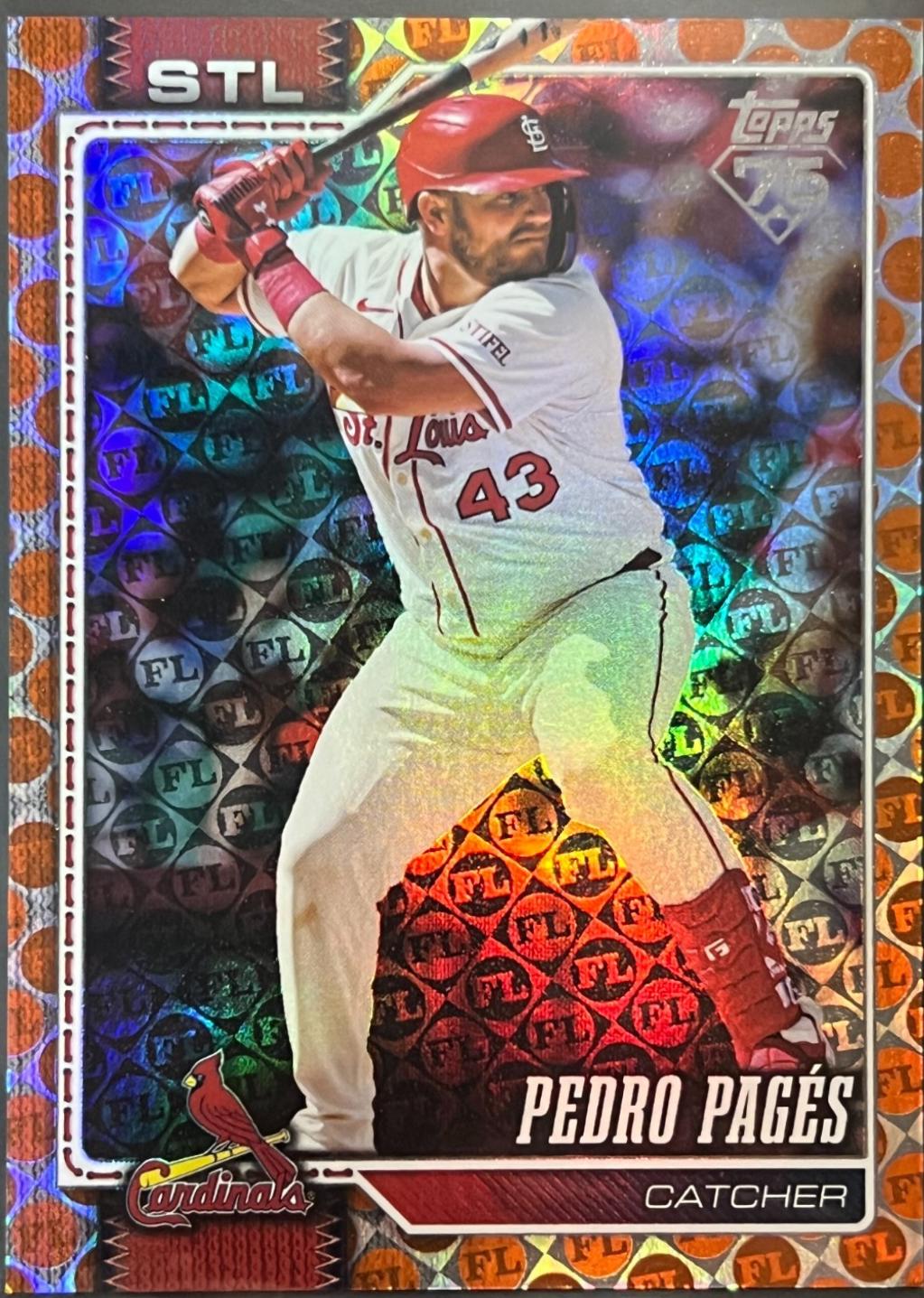 Pedro Pages [Orange Spring Training] #280