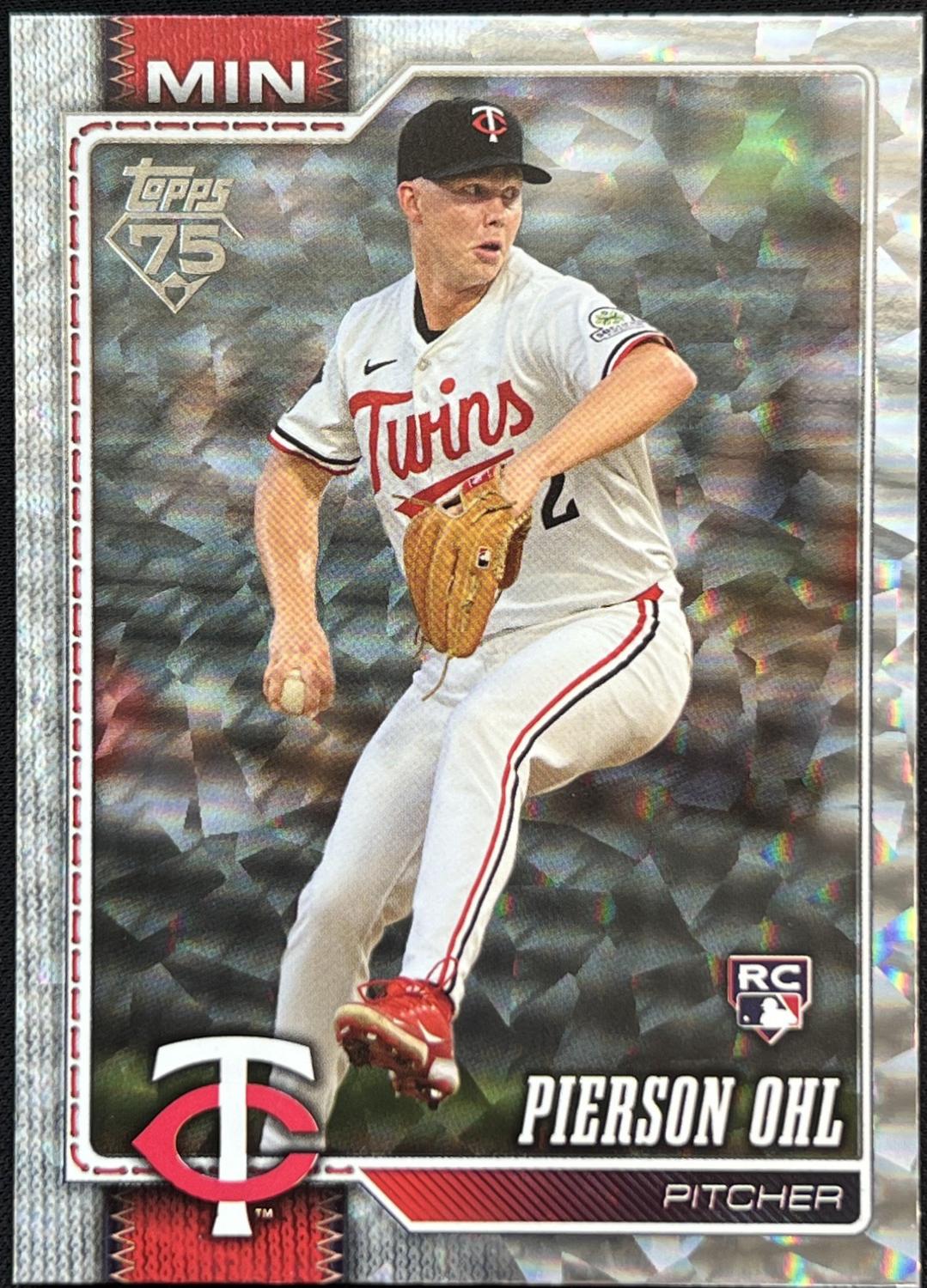 Pierson Ohl [Silver Crackleboard] #321
