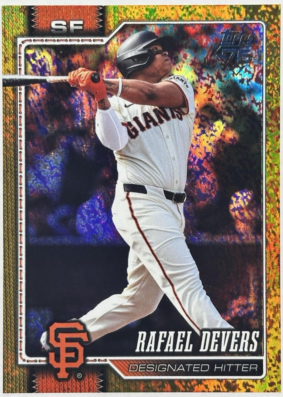 Rafael Devers [Gold Holo] #219