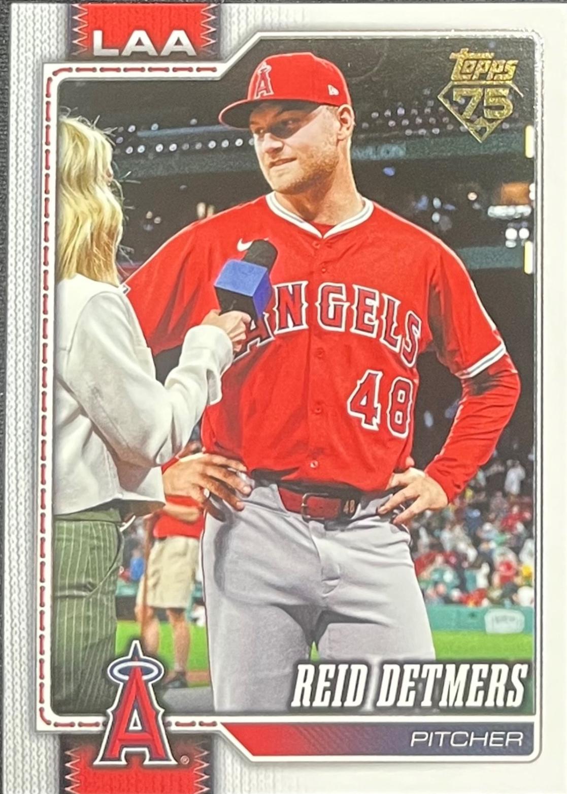 Reid Detmers [Golden Mirror Variation] #271