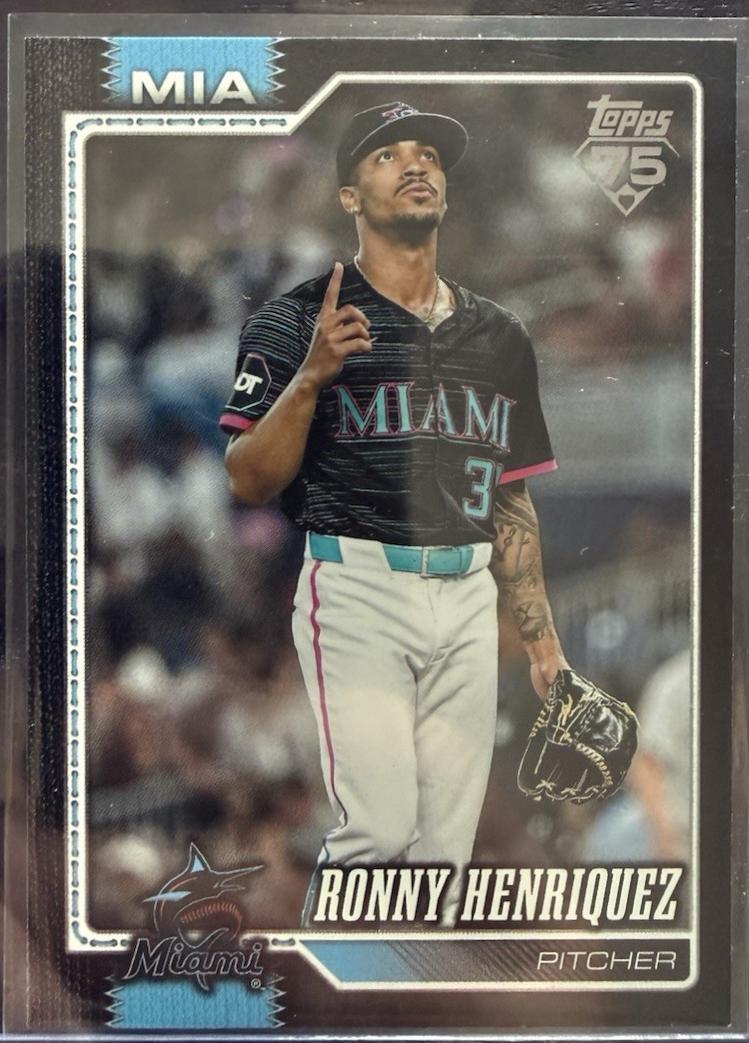 Ronny Henriquez [Black Border] #290
