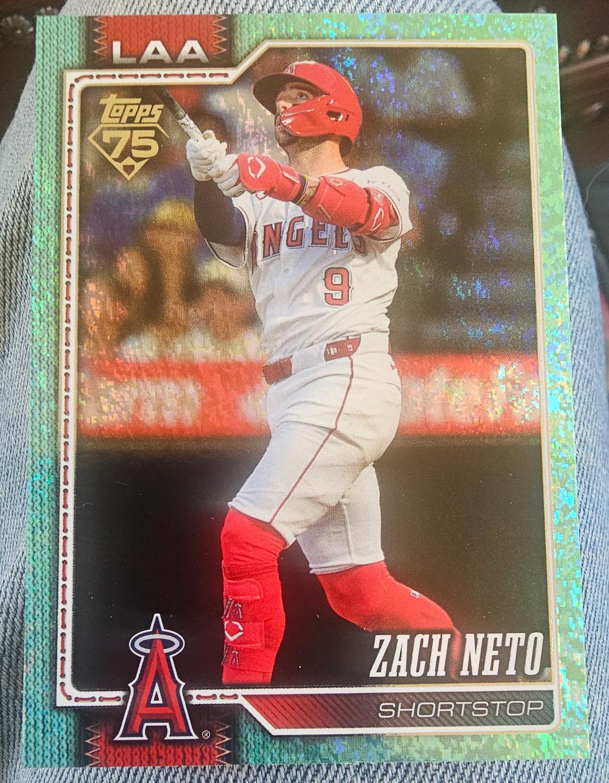 Zach Neto [Aqua Holo] #230