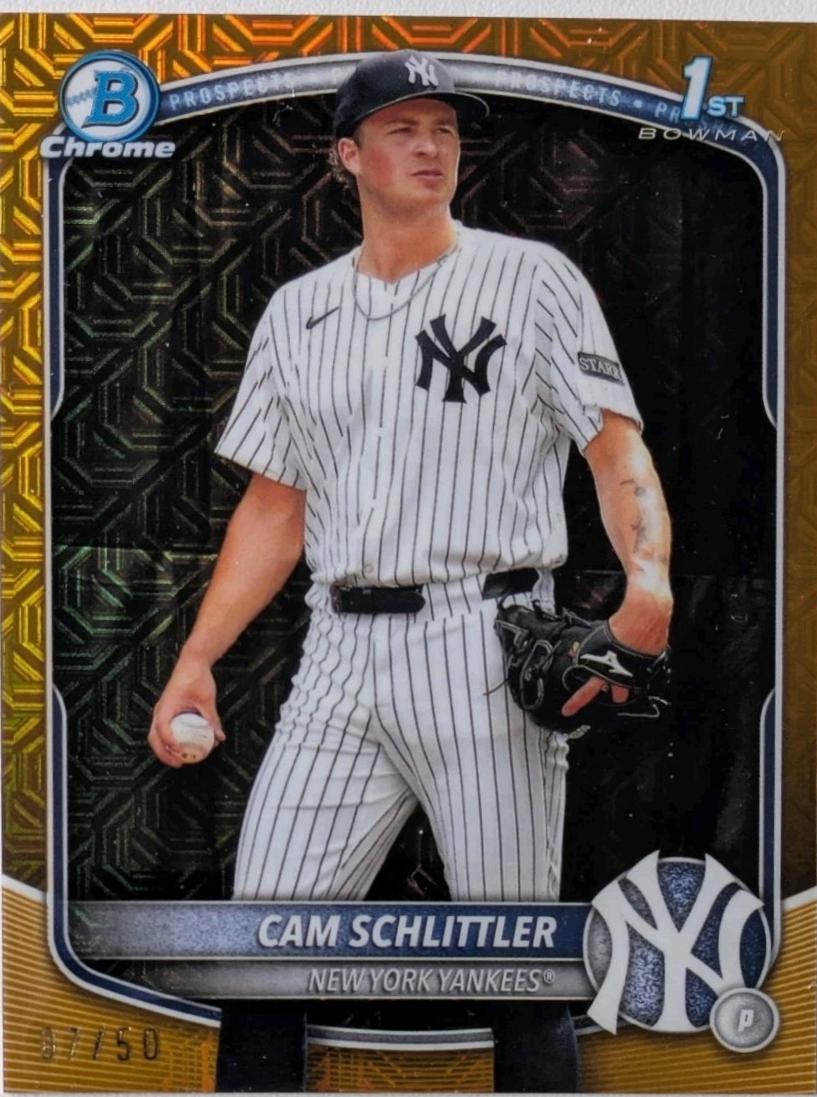 Cam Schlittler [Gold Mega] #BCP-166