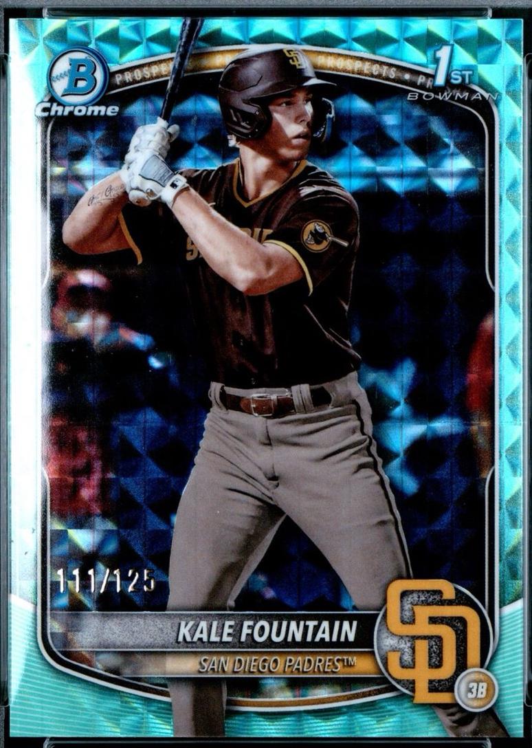 Kale Fountain [Aqua Geometric] #BCP-246