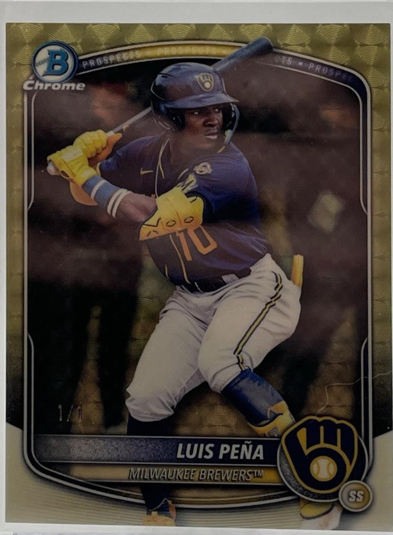 Luis Pena [SuperFractor] #BCP-38