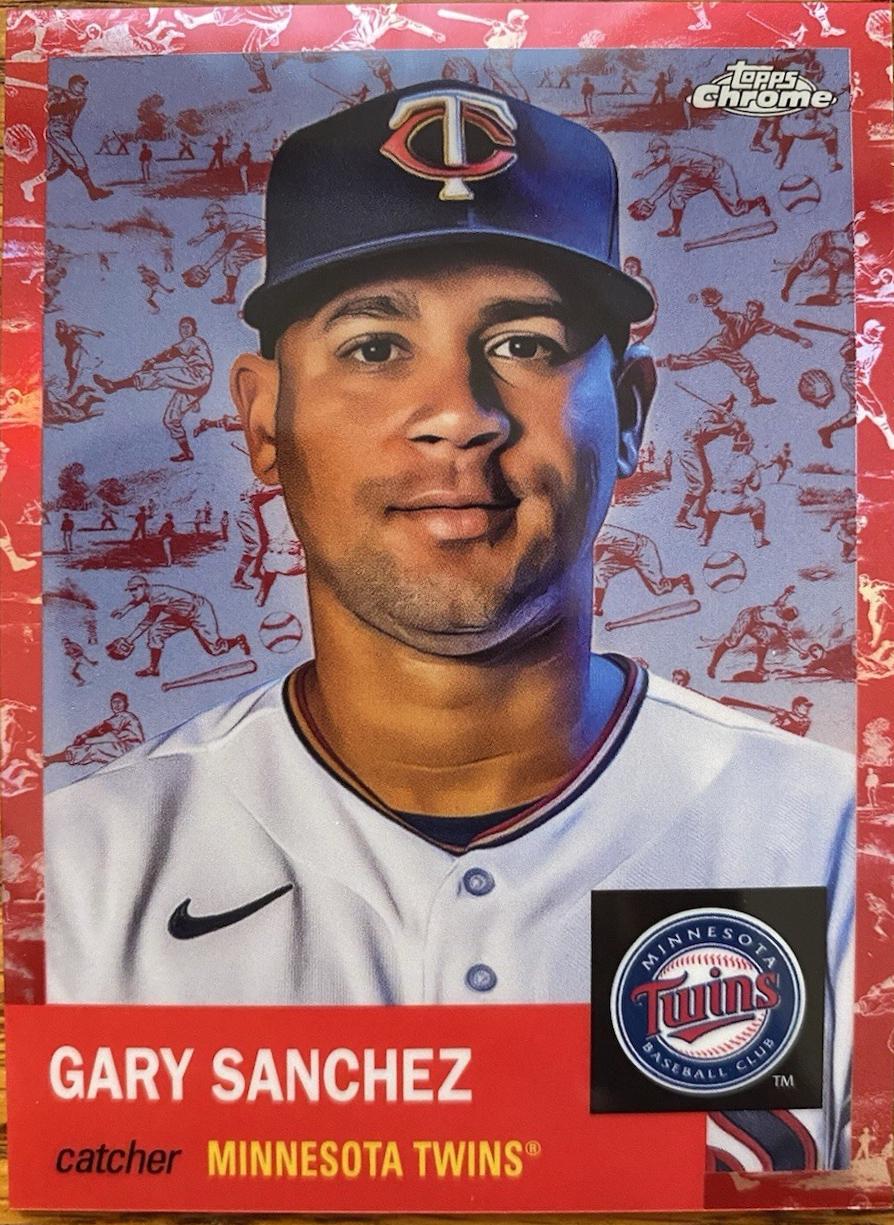 Gary Sanchez [Toile Cream Red] #136