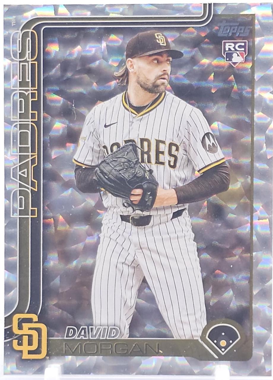 David Morgan [Silver Crackle Foil] #US348