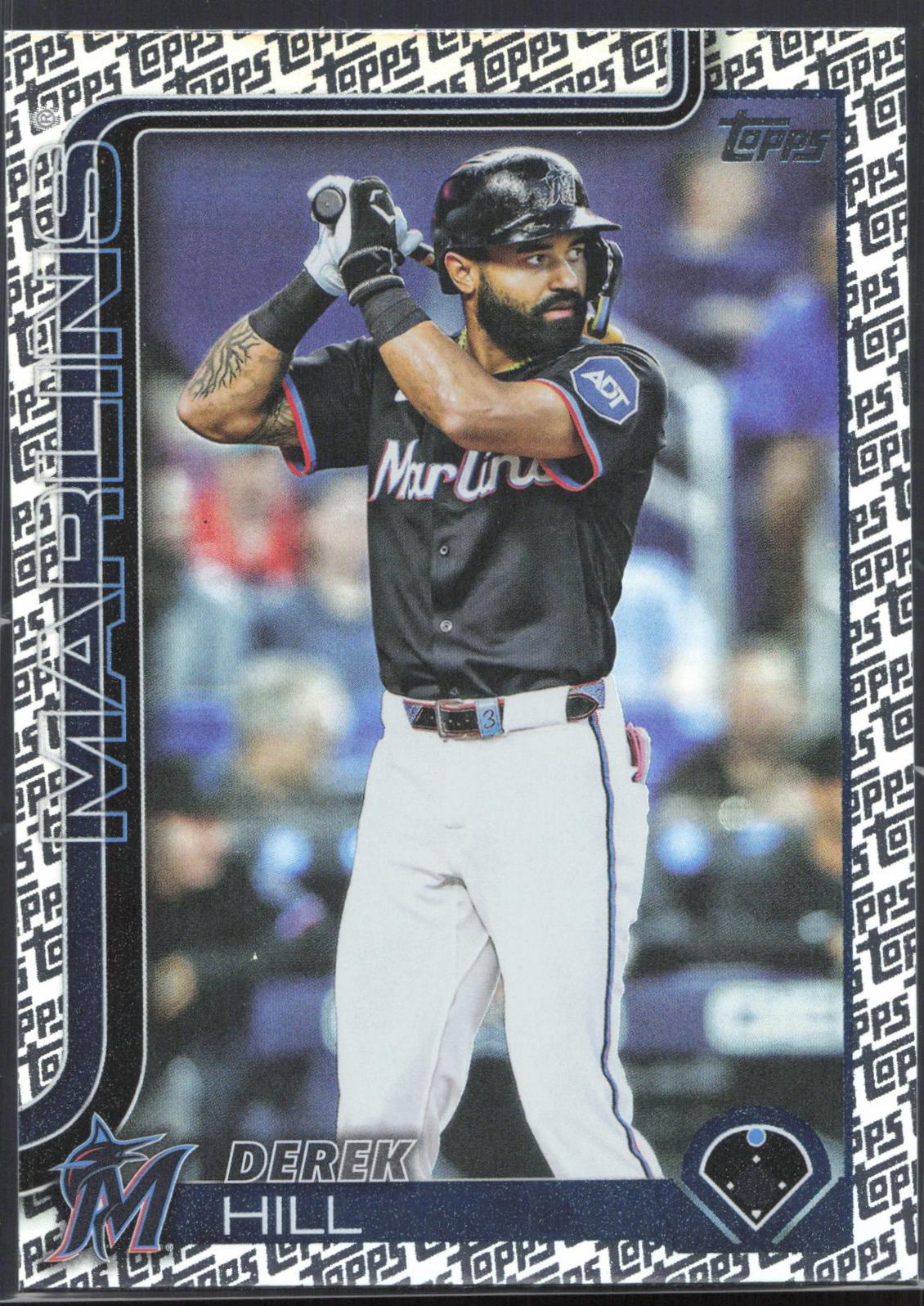 Derek Hill [Topps Logo Foil] #US305