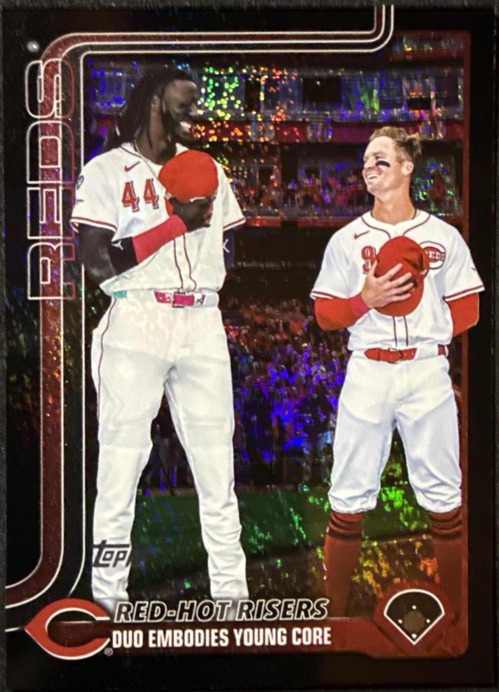 Elly De La Cruz / Matt McLain [Holo Black Foil] #US331