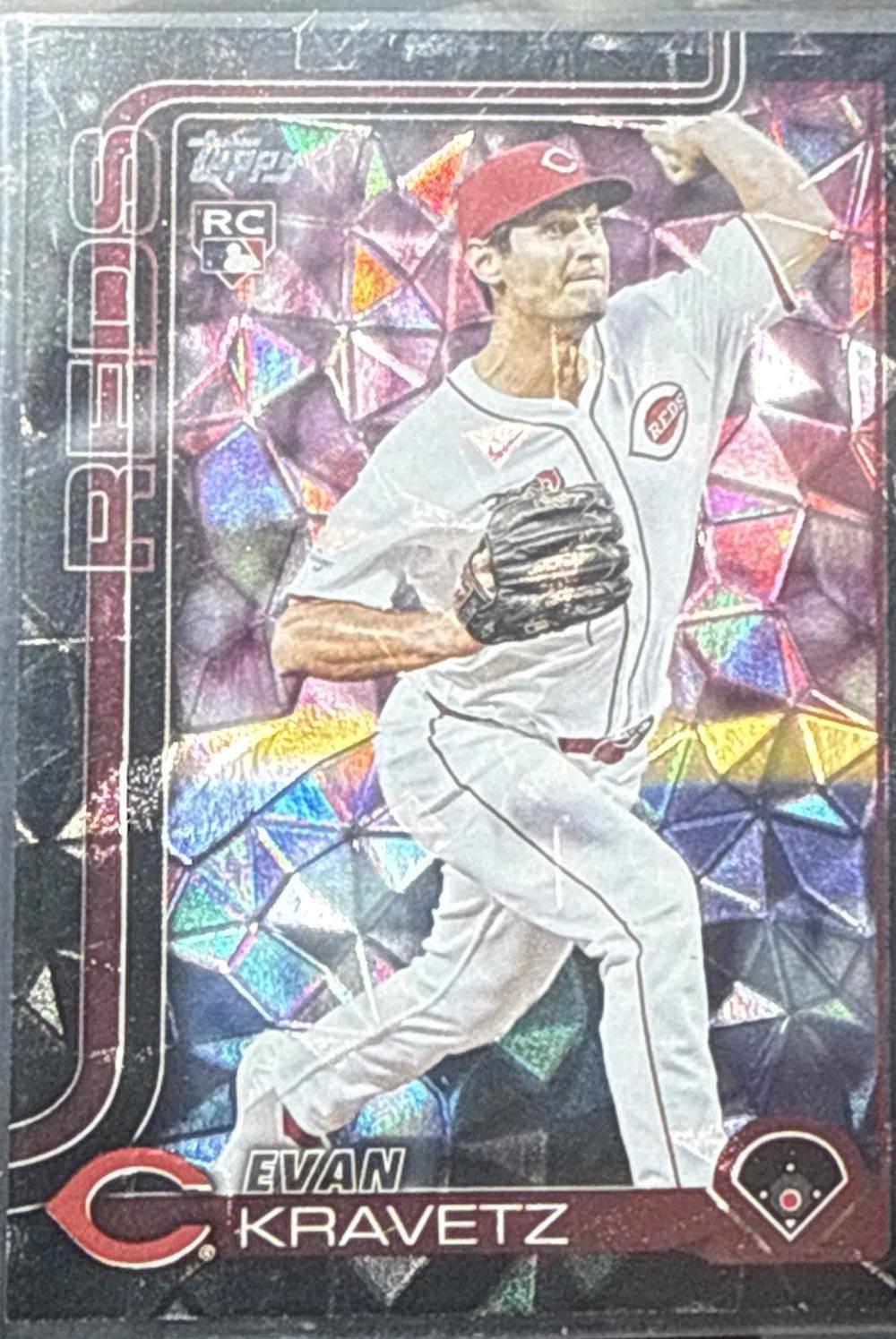 Evan Kravetz [Black Diamante Foil] #US280