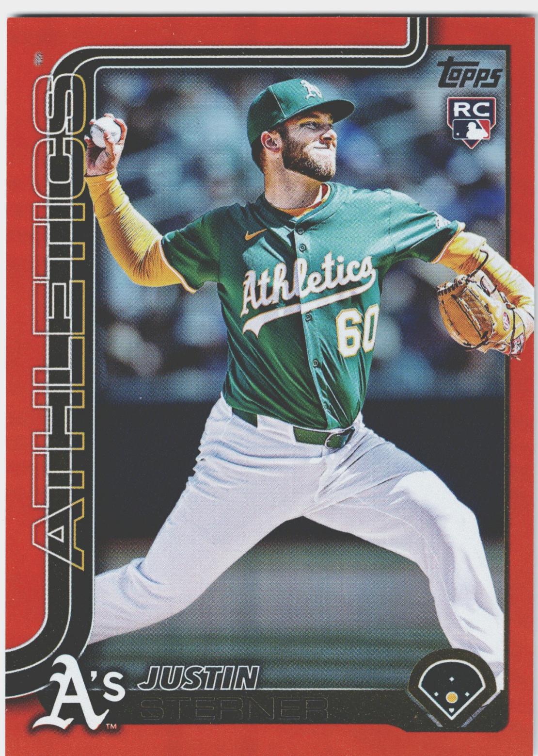 Justin Sterner [Orange Rainbow Foil] #US252