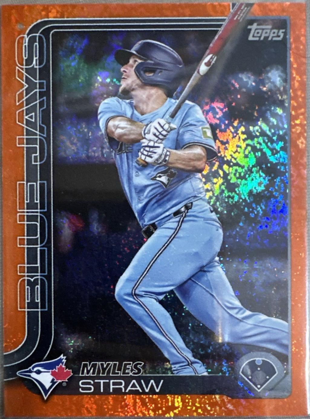 Myles Straw [Orange Diamante Foil] #US340