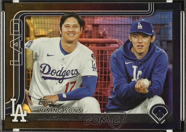 Shohei Ohtani / Roki Sasaki [Black Rainbow Foil] #US269