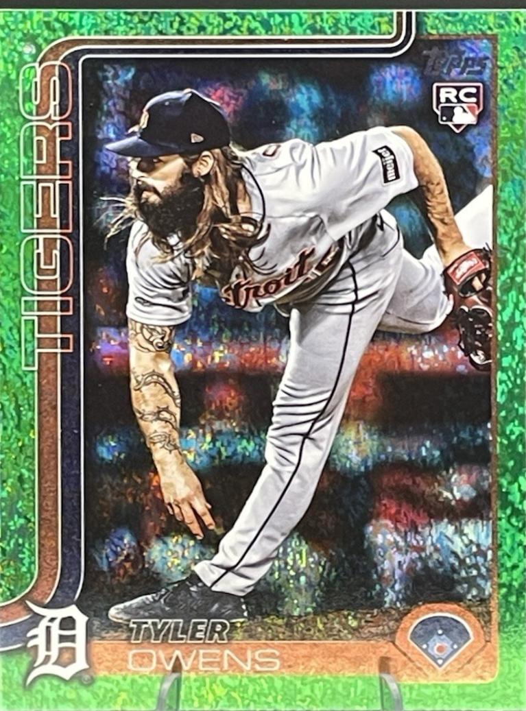 Tyler Owens [Holo Green Foil] #US247