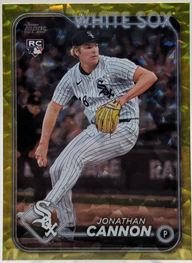Jonathan Cannon [Yellow Crackle Foilboard] #US347