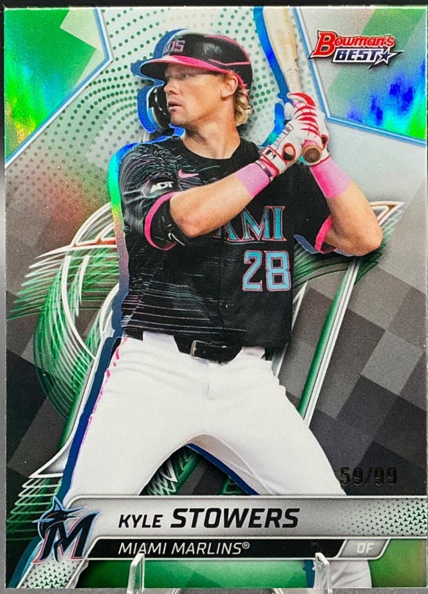 Kyle Stowers [Green Refractor] #9