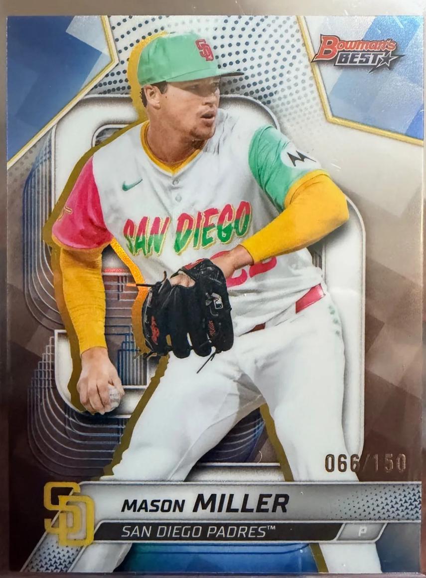Mason Miller [Gold Refractor] #19