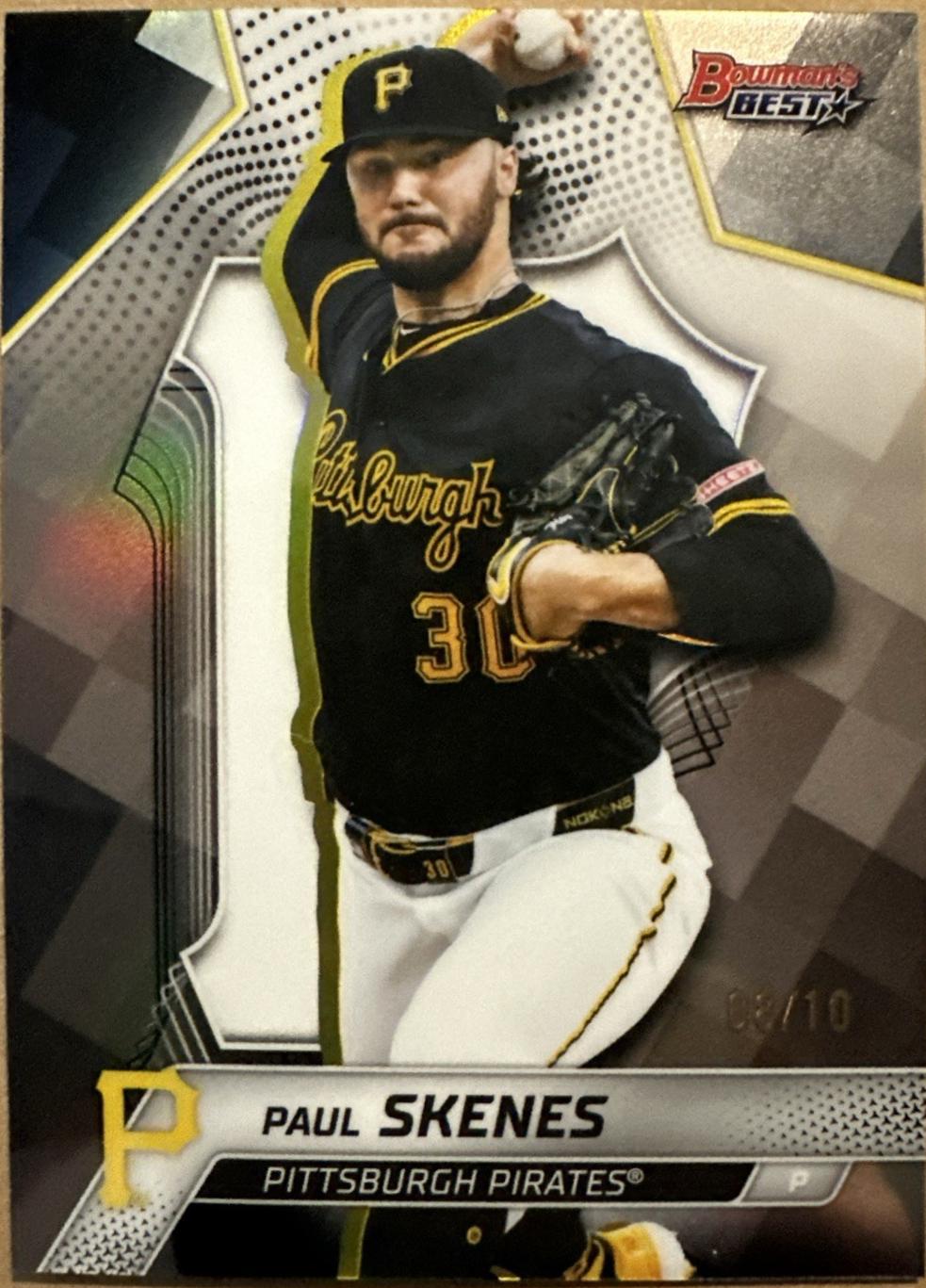 Paul Skenes [Black Refractor] #40