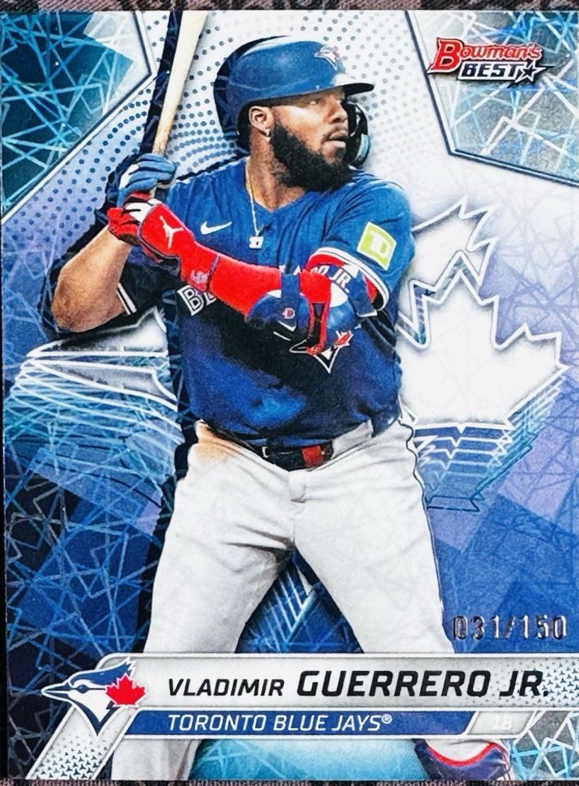 Vladimir Guerrero Jr. [Blue Lazer Refractor] #22
