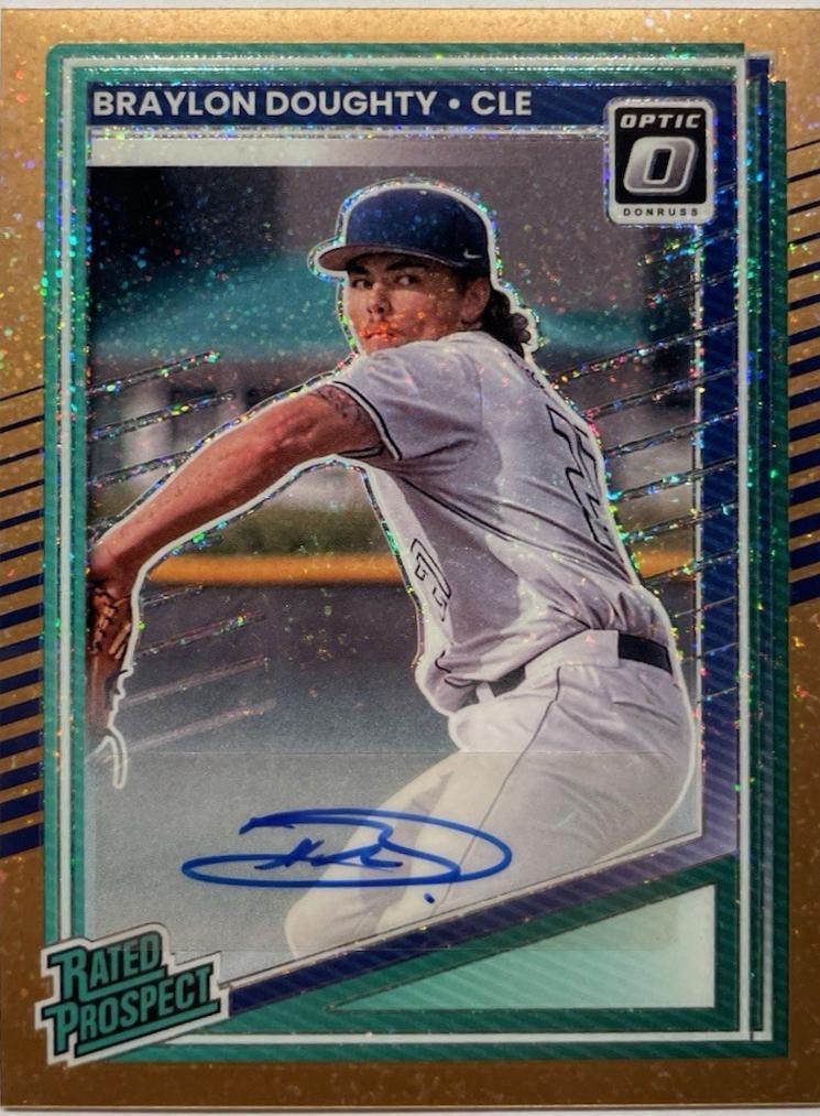Braylon Doughty [Copper Glitter Optic Signature] #106