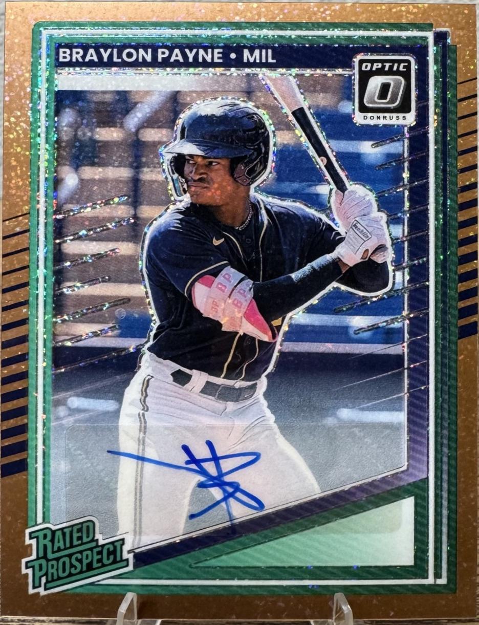 Braylon Payne [Copper Glitter Optic Signature] #117
