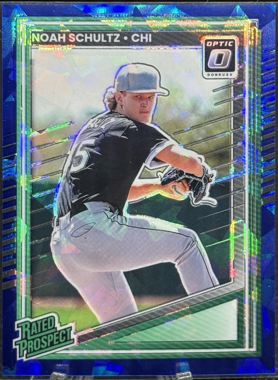 Noah Schultz [Blue Cracked Ice Optic] #200