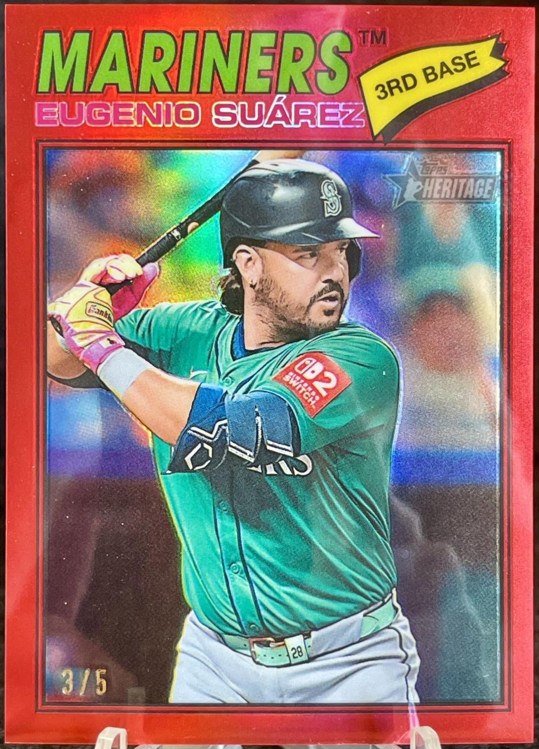 Eugenio Suarez [Red Bordered Chrome] #29