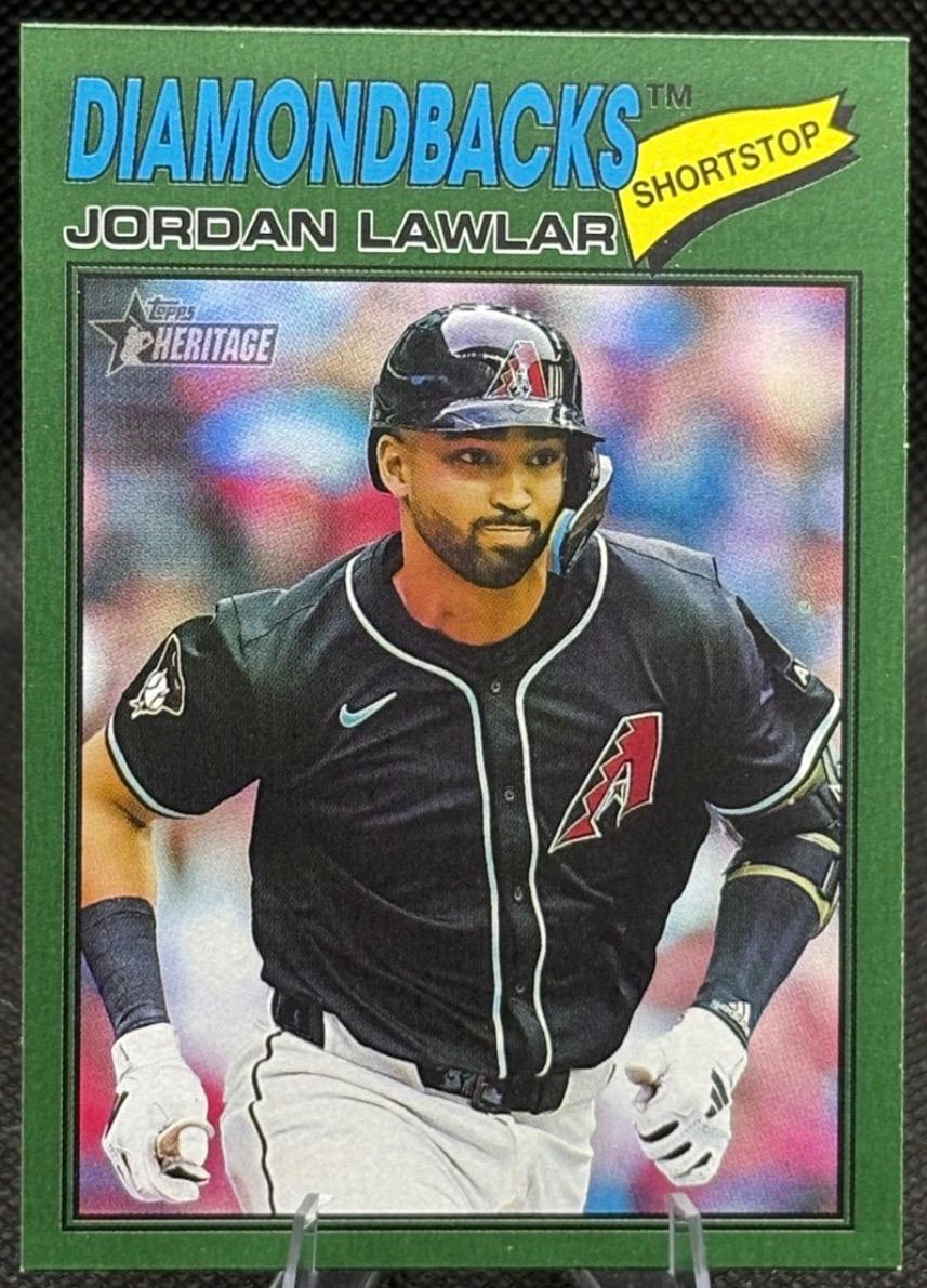 Jordan Lawlar [Dark Green Bordered] #172