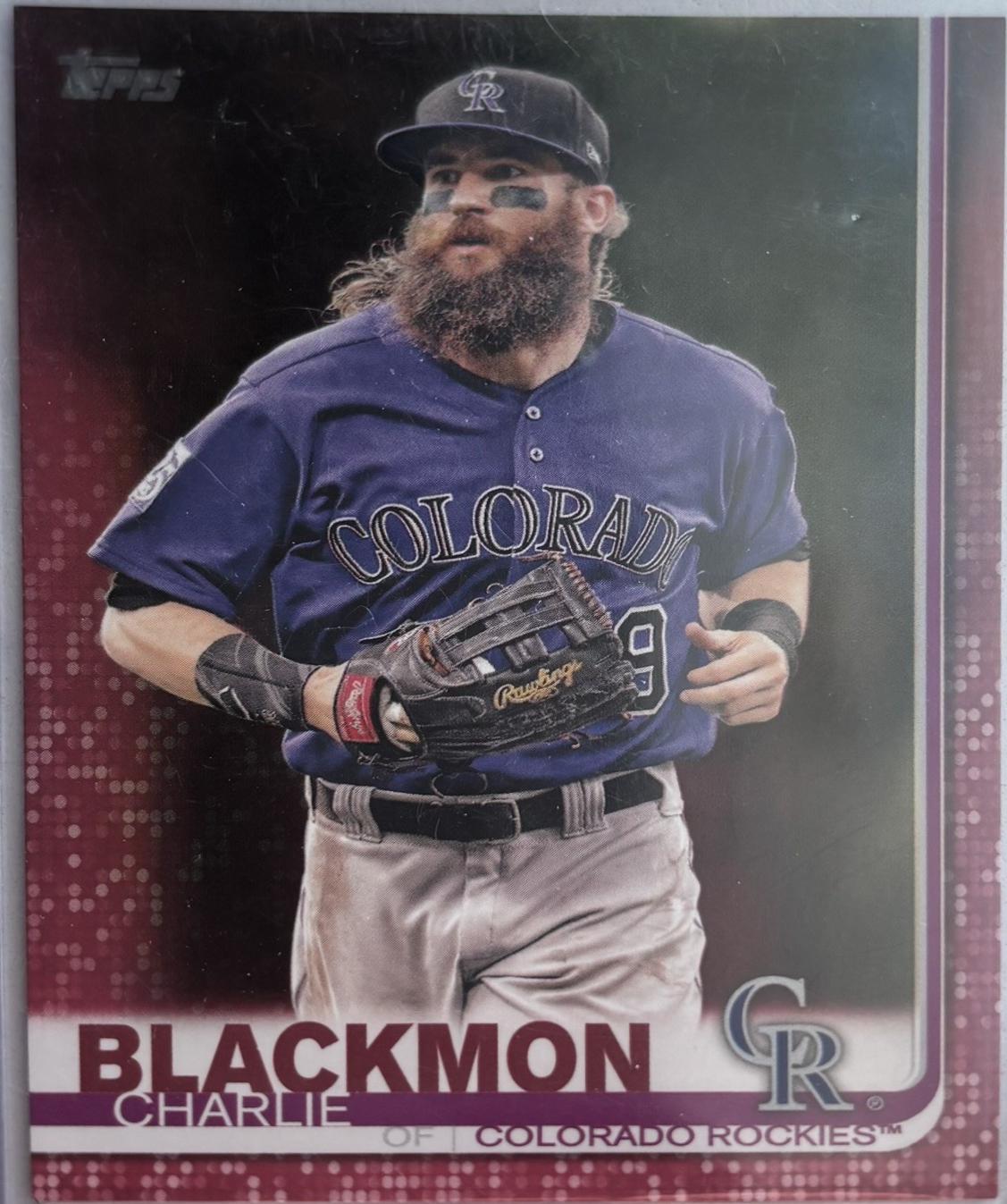 Charlie Blackmon [Mother's Day Pink] #16