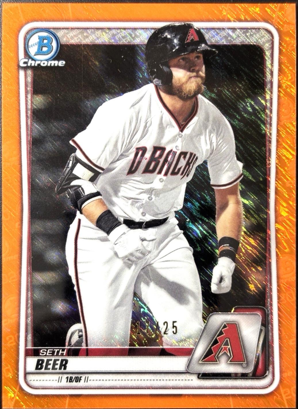 Seth Beer [Orange Refractor] #BCP-75