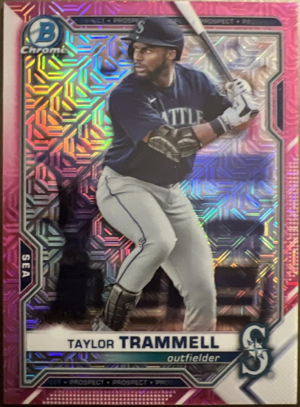 Taylor Trammell [Pink Refractor Mega Box Mojo] #BCP-132