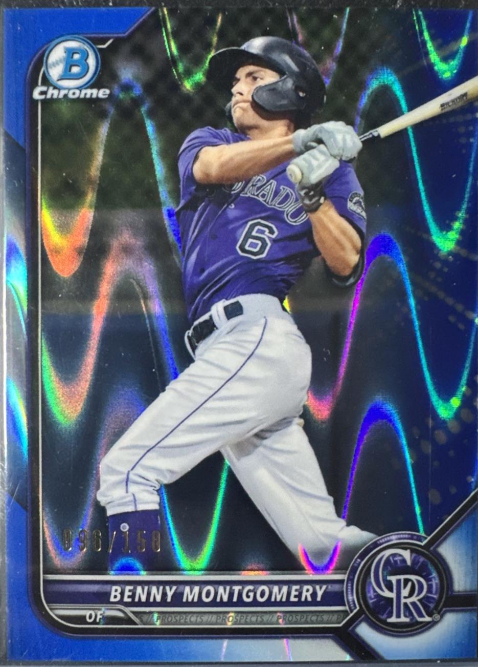 Benny Montgomery [Blue RayWave Refractor] #BCP-73