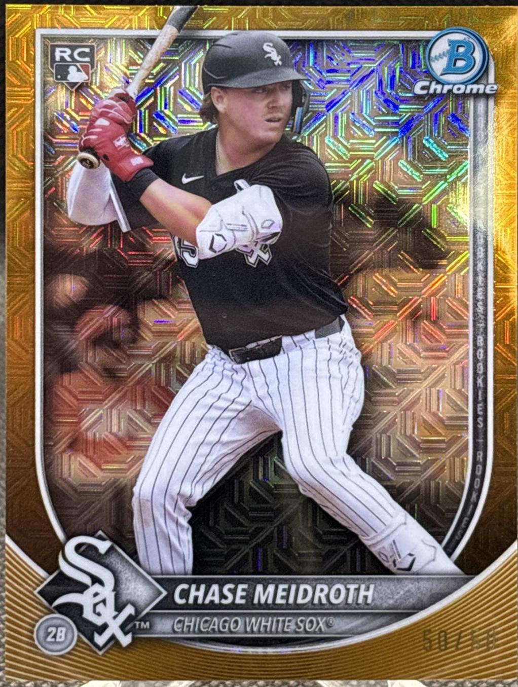 Chase Meidroth [Gold Mojo Refractor] #71