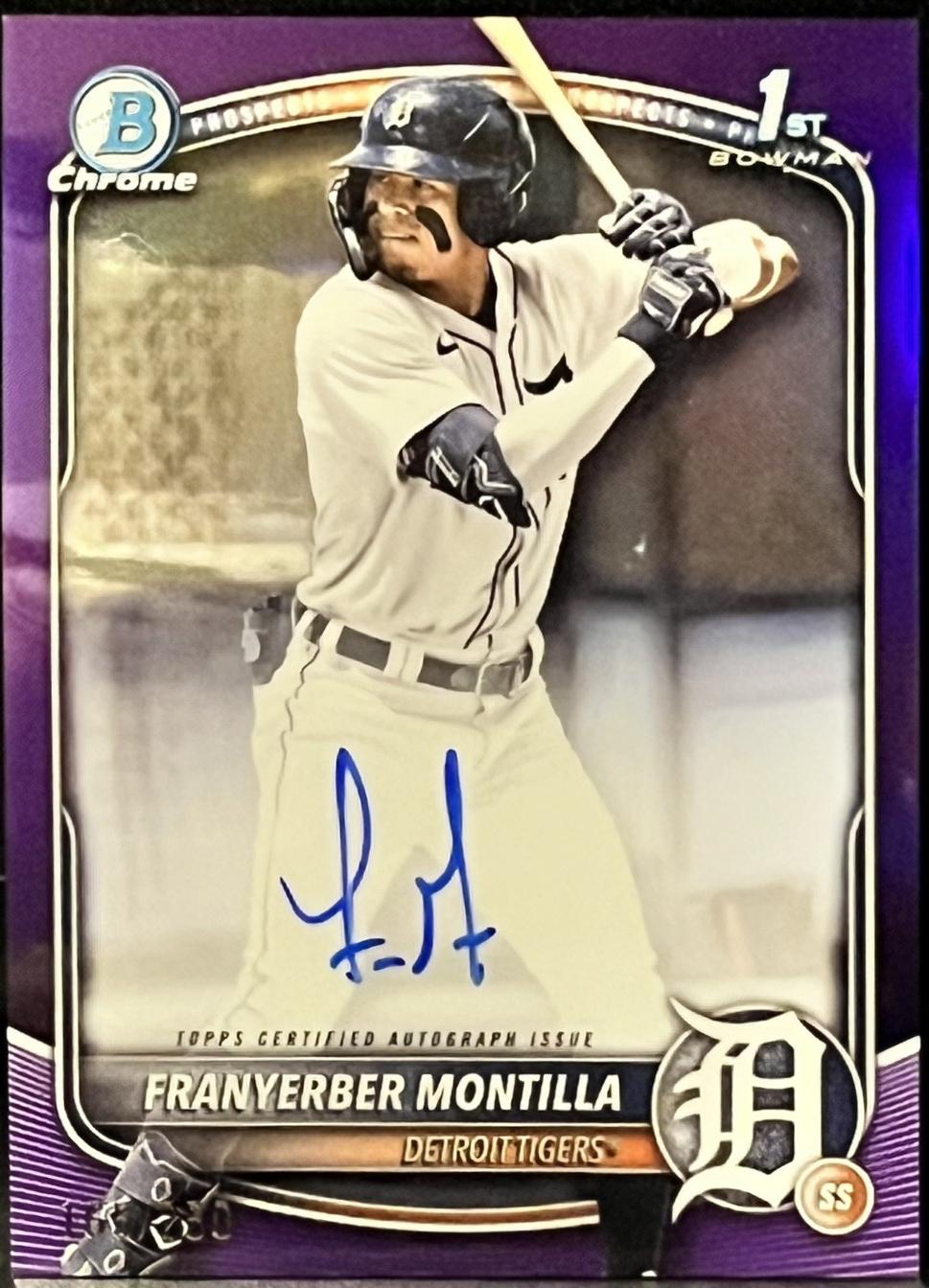 Franyerber Montilla [Purple Mojo Refractor] #CPA-FM