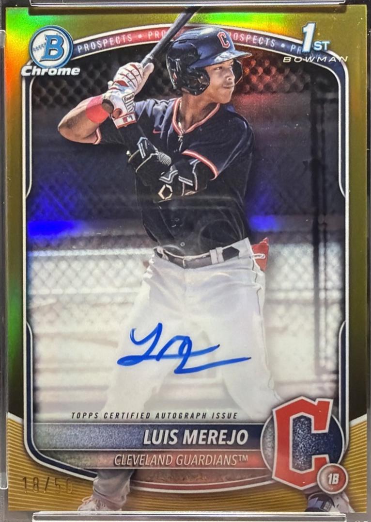 Luis Merejo [Gold Mojo Refractor] #CPA-LM