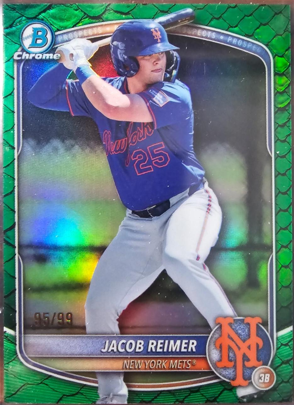 Jacob Reimer [Green Reptilian Refractor] #BDC-188