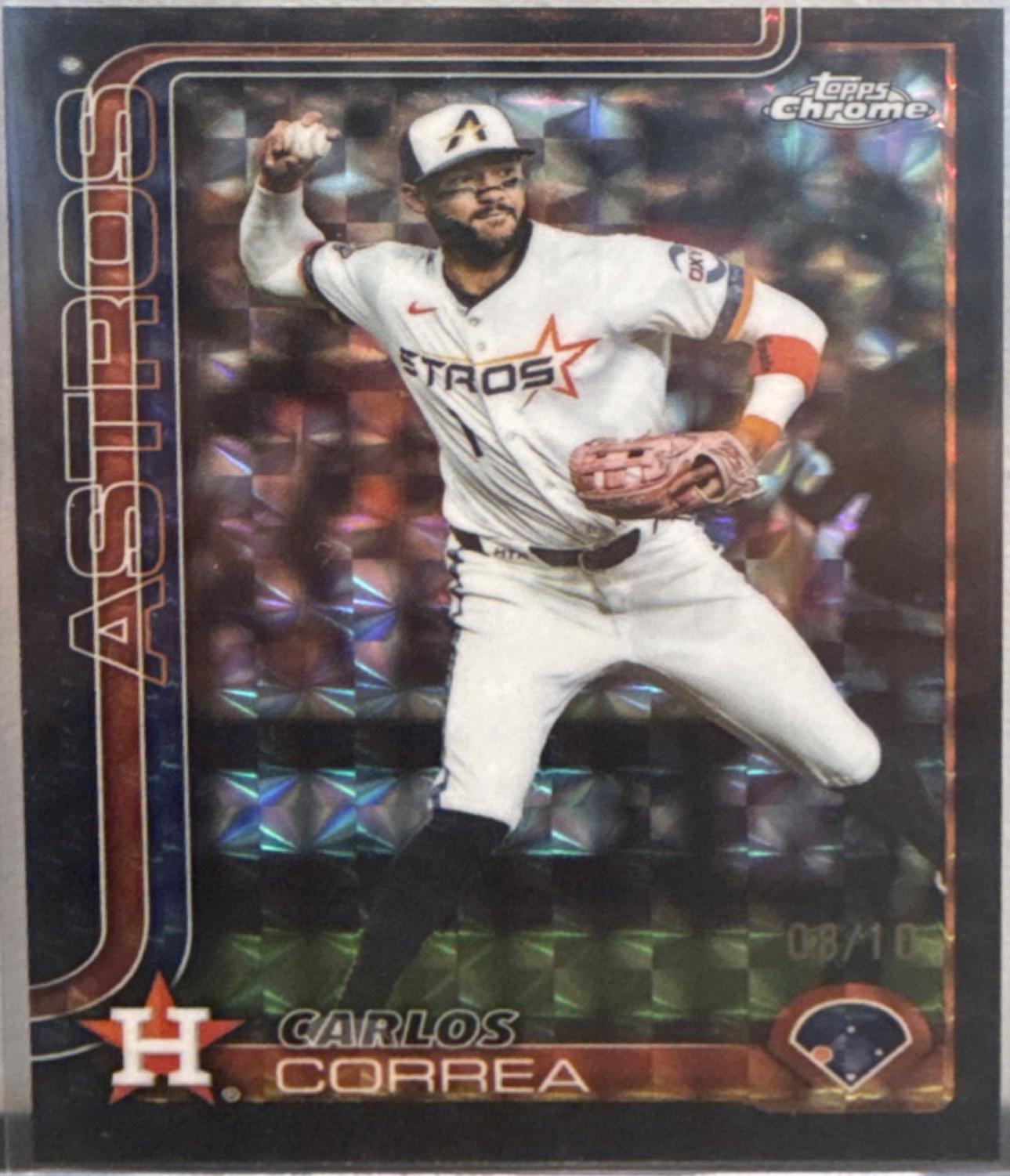 Carlos Correa [Black Geometric Refractor] #USC164