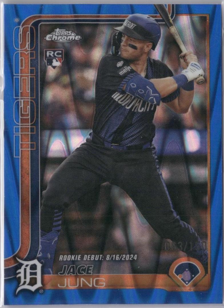 Jace Jung [Blue Lava Refractor] #USC121