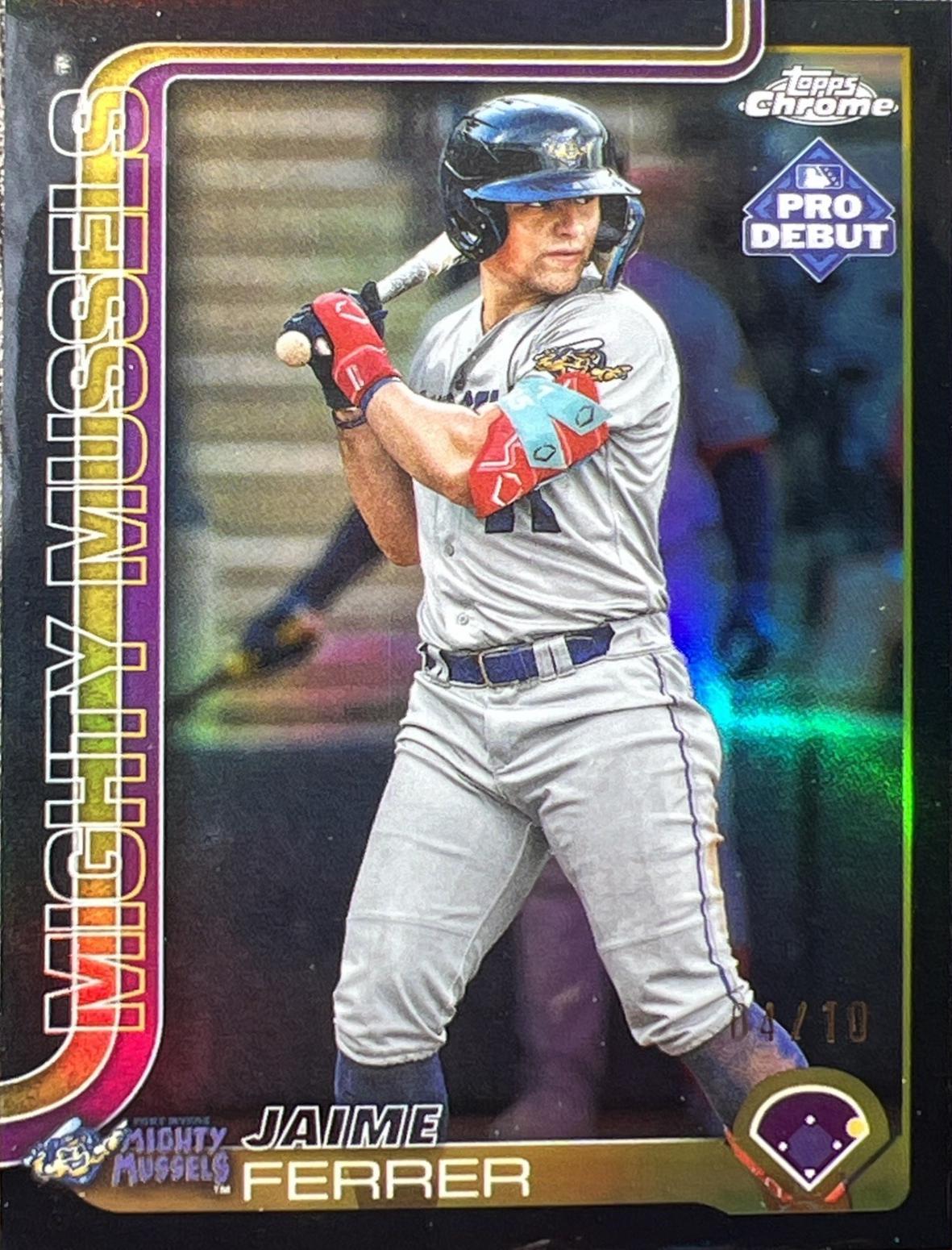 Jaime Ferrer [Black Wave Refractor] #PDC-151