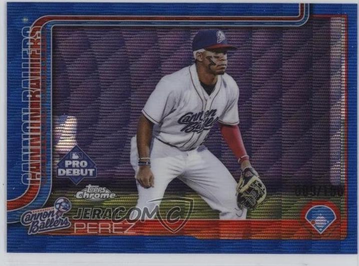 Jeral Perez [Blue Wave Refractor] #PDC-24