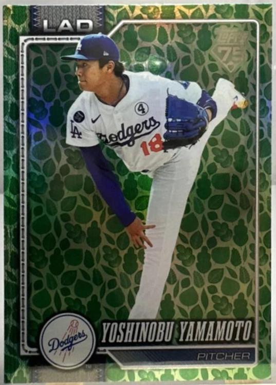 Yoshinobu Yamamoto [Leaf] #T90-84