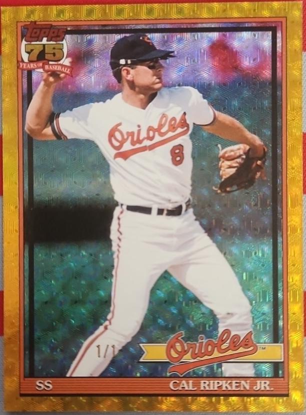 Cal Ripken Jr. [Foilfractor] #T91-87
