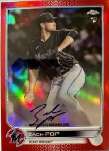 Zach Pop [Red Refractor] #RA-ZP