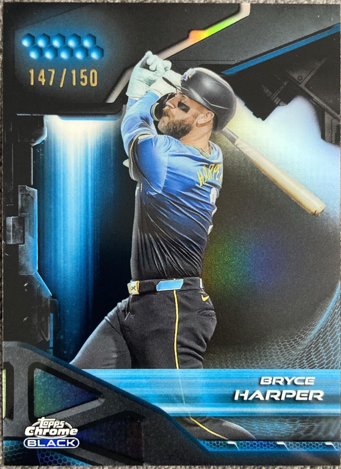 Bryce Harper [Blue Refractor] #105