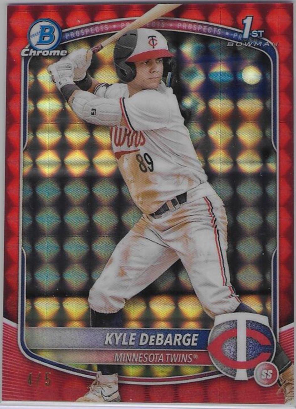 Kyle DeBarge [Red Refractor] #BCP-139